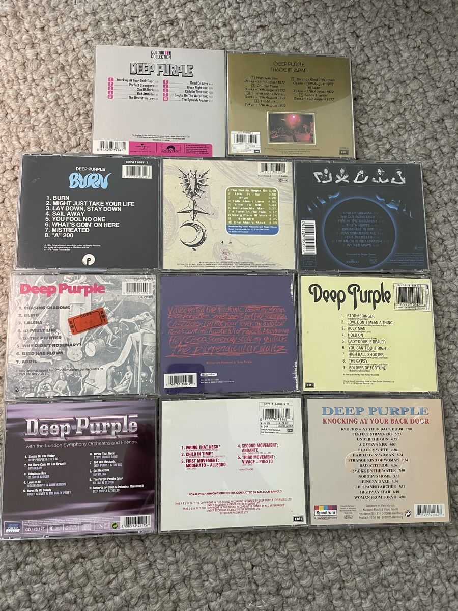 CDs: 13x Deep Purple – D'occasion à Reinach AG par trigger7811 1
