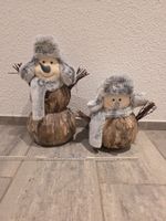 Winter Weihnacht Deko Schneemann (2 Stk)