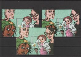 2003 Comics Block postfrisch + Ersttag + gestempelt
