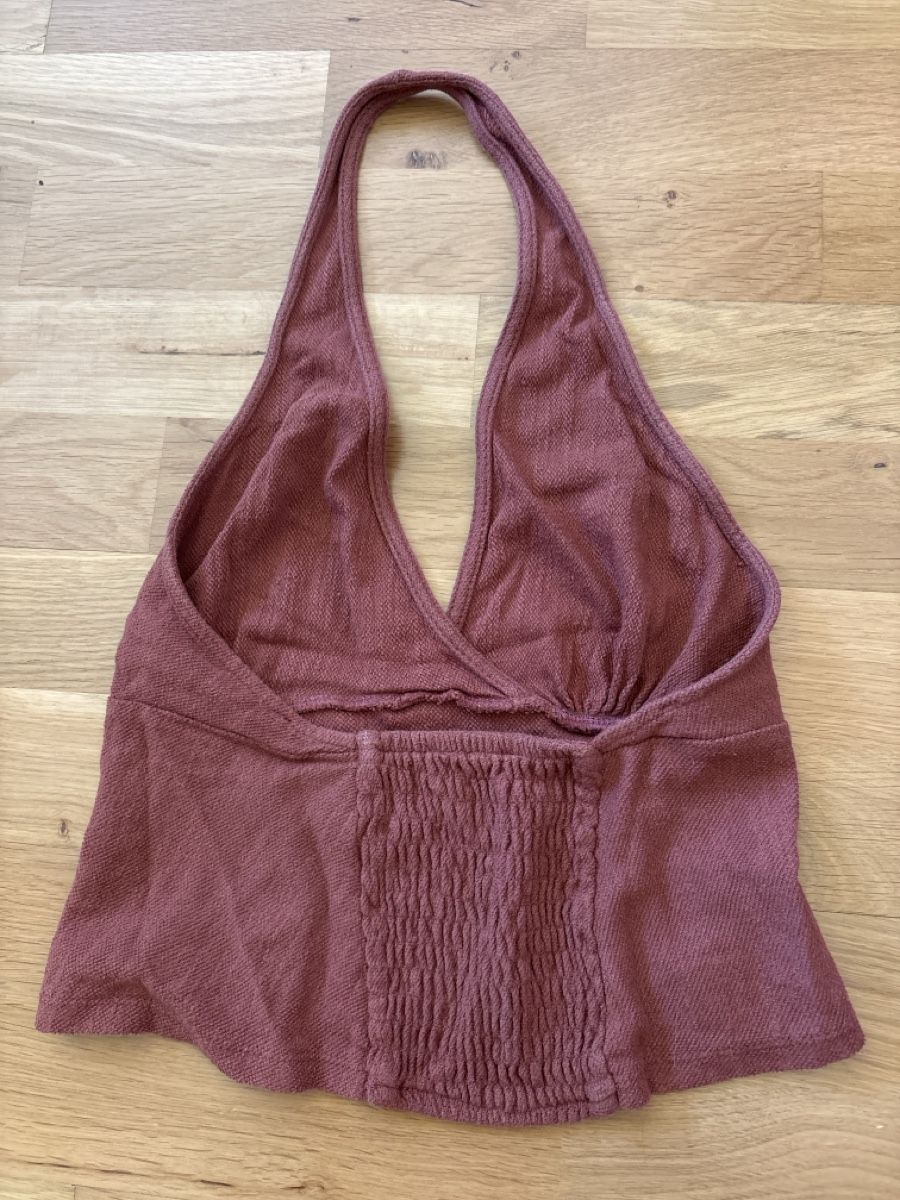 Pull&Bear Tops: rostrotes Neckholder Top von Pull & Bear – D'occasion à Grosshöchstetten par annalena288 2