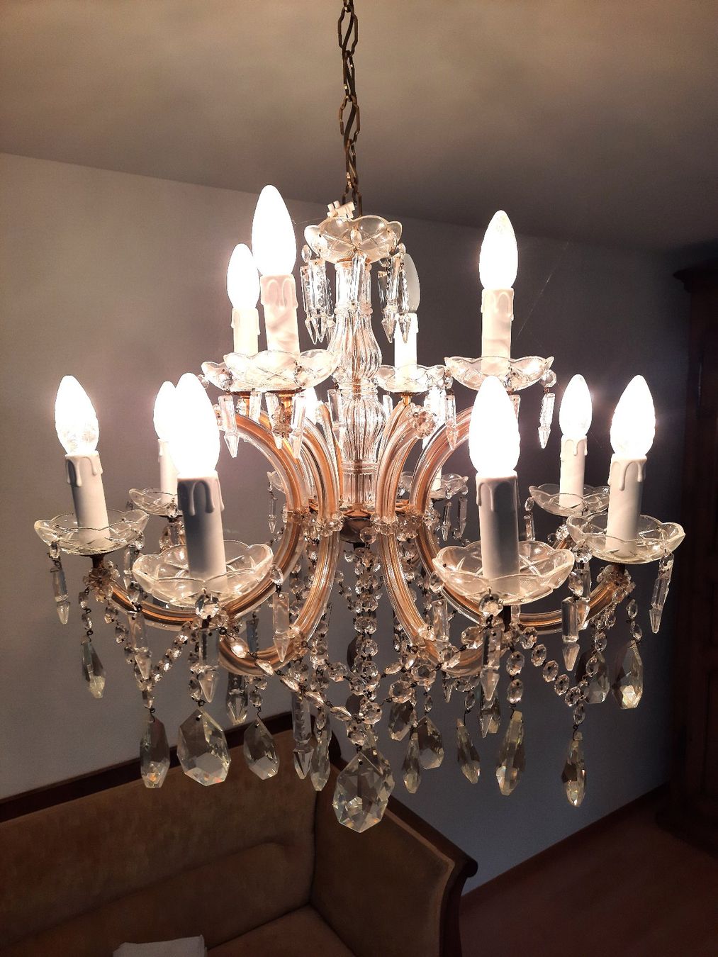 Lampadari & plafoniere: Kristalleuchter – Usato da Schöfflisdorf venduto da Lem1 1