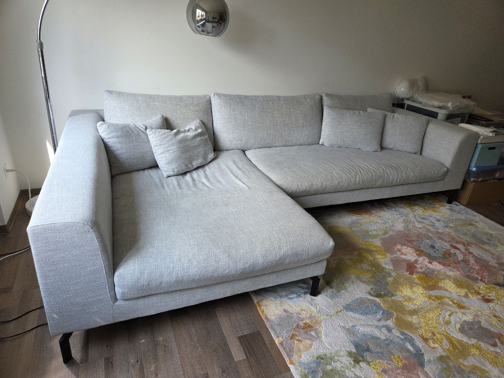 Divani: Micasa Ecksofa "Krämer", hellgrau  – Usato da Steinach venduto da Romeer 1