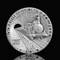 Gedenkmedaille 100 Jahre St. Gotthardbahn 1882-1982