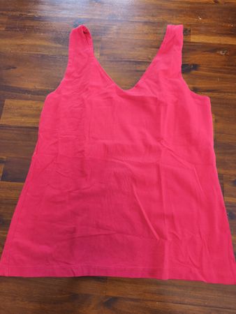 Rote Top, Grösse S, 95% Baumwolle, Chic