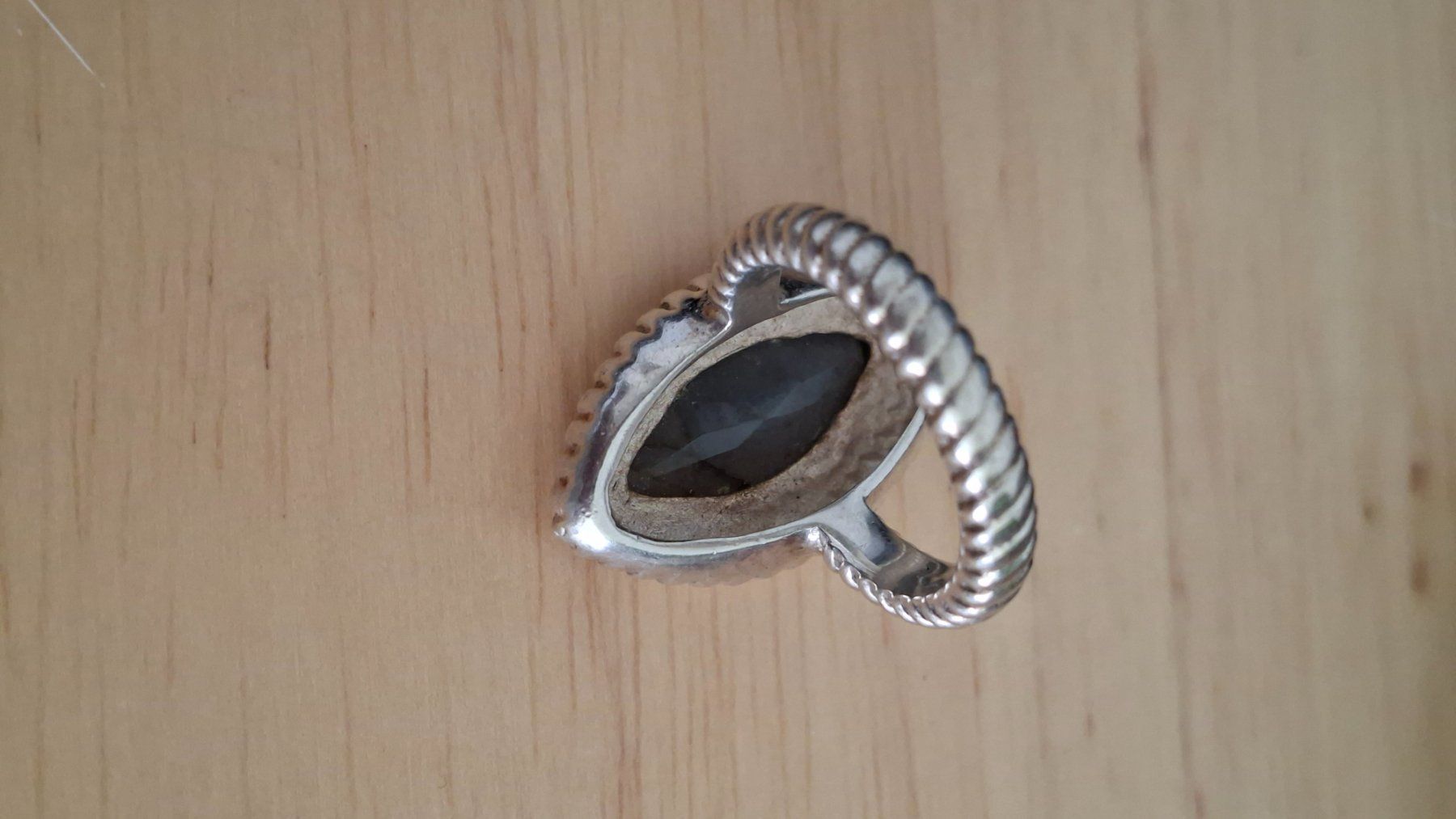 Olga Ribler Ringe: Grosser Silberring 925 mit Labradorit Stein 💍. – Gebraucht aus Kriens von Wolly85 6