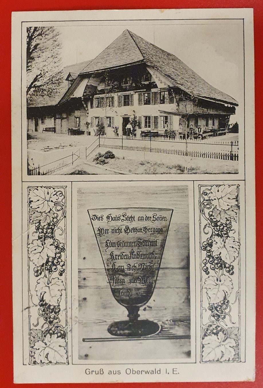 Cartoline postali: Gruss aus Oberwald – Usato da Kreuzlingen venduto da Rschweiz1
