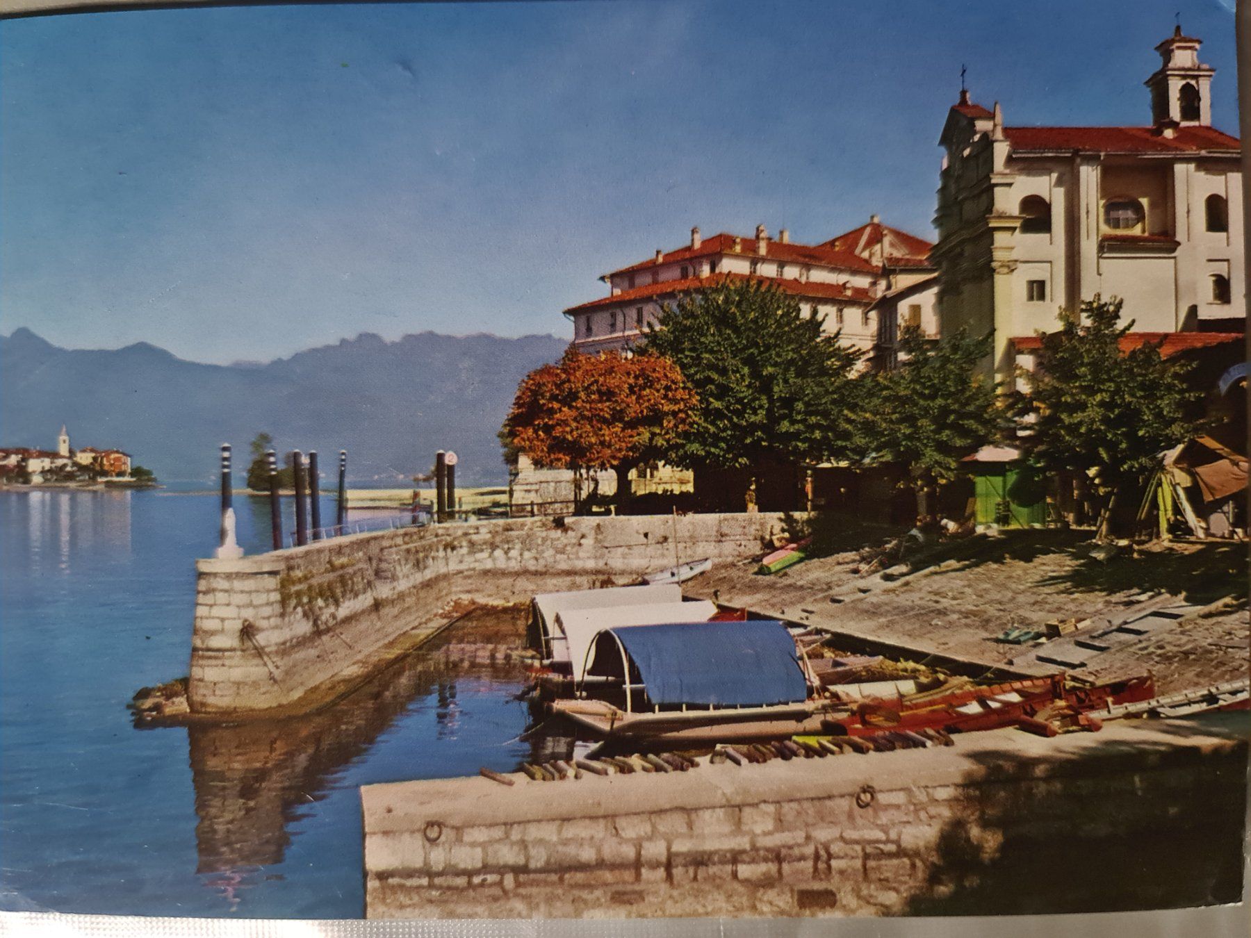 Cartoline postali: Ansichtskarte Lago Maggiore Isola Bella Italien – Usato da Dintikon venduto da Vexi