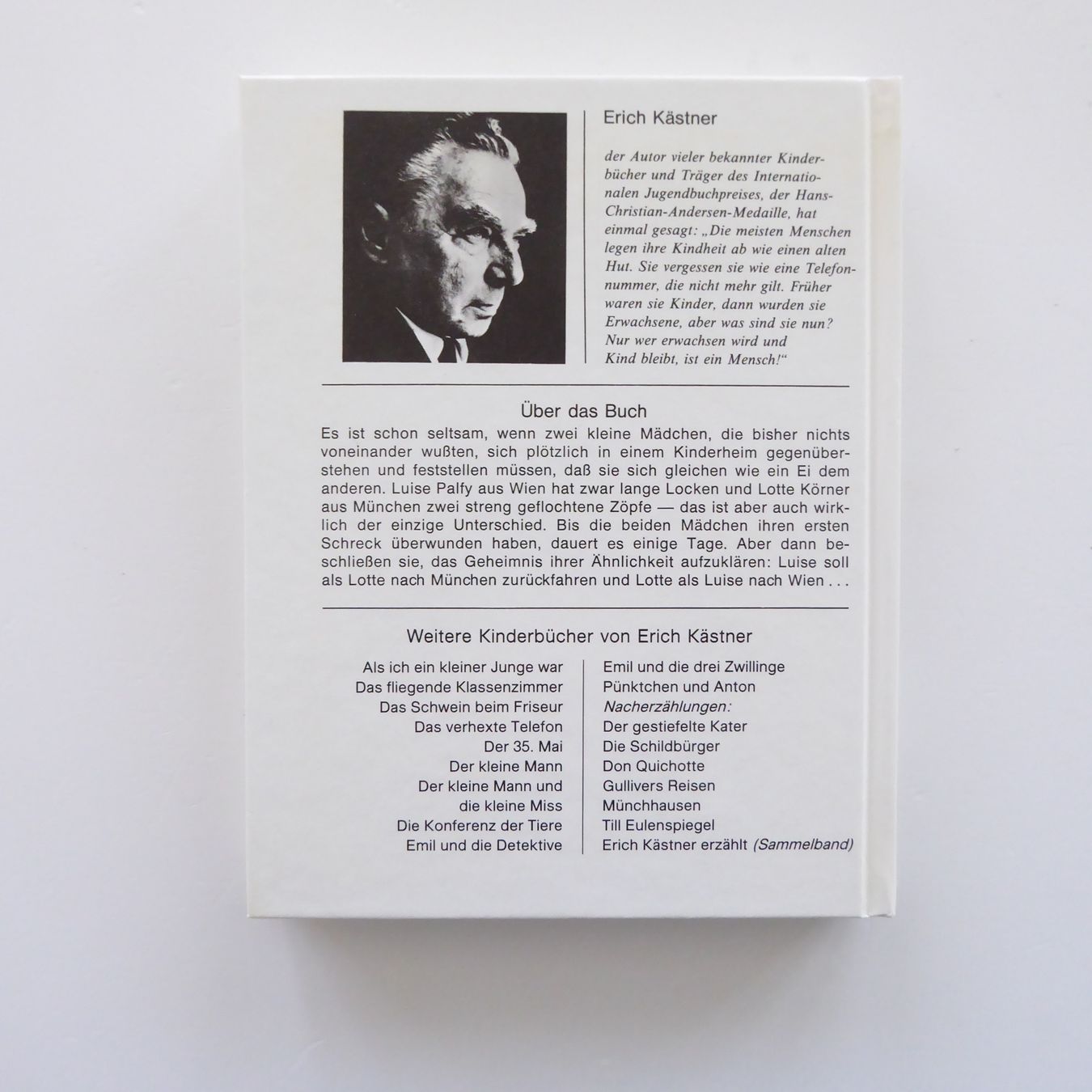 Libri: Das doppelte Lottchen - Erich Kästner – Usato da Basel venduto da Kunterbunt12 1