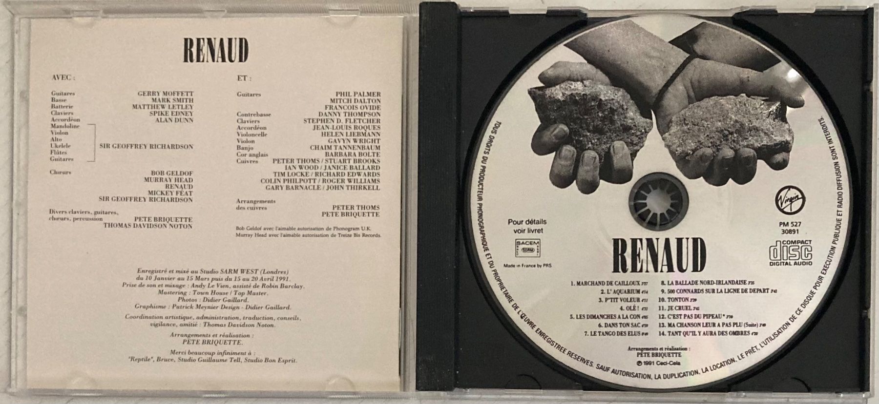 CDs: RENAUD - MARCHAND DE CAILLOUX – Gebraucht aus Poliez-Pittet von Newtown-Records 2