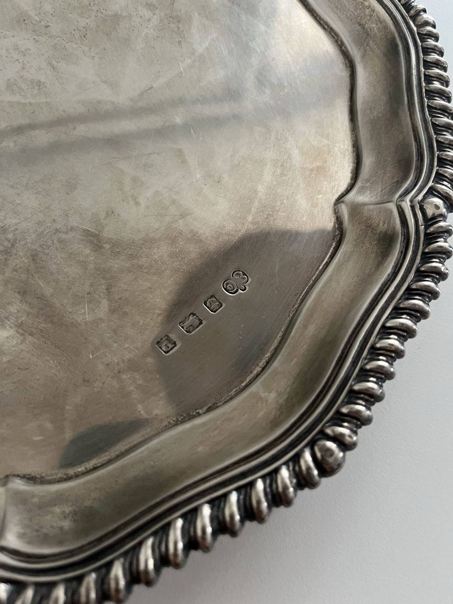 Piatti di portata: 1914 Elkington & co Sterling Silbertablett 925 – Usato da Lachen SZ venduto da ratata 3