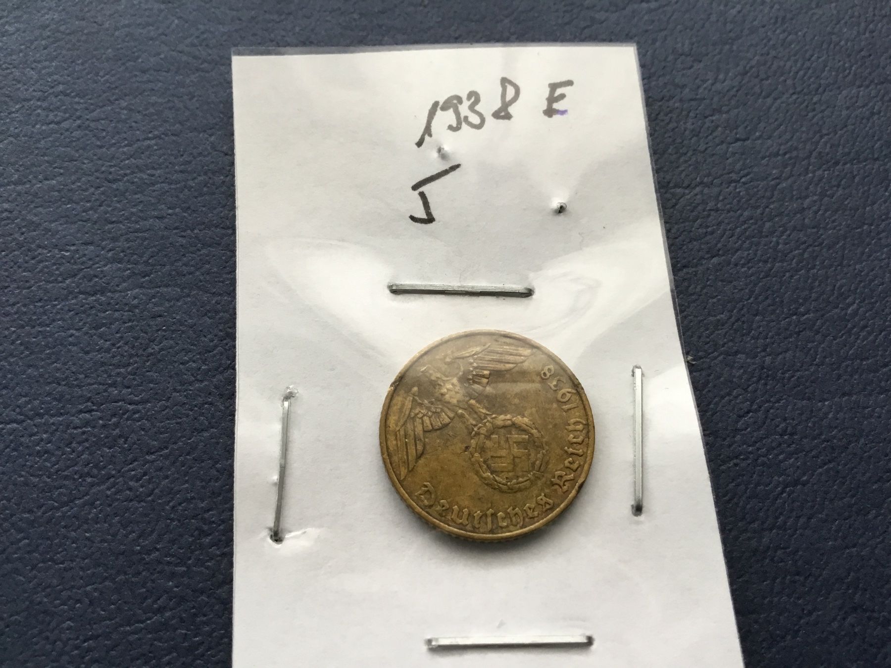 Tutti le monete: 5 Reichspfennig 1938 E.selten – Usato da St. Margrethen SG venduto da alfapeugeot10 3