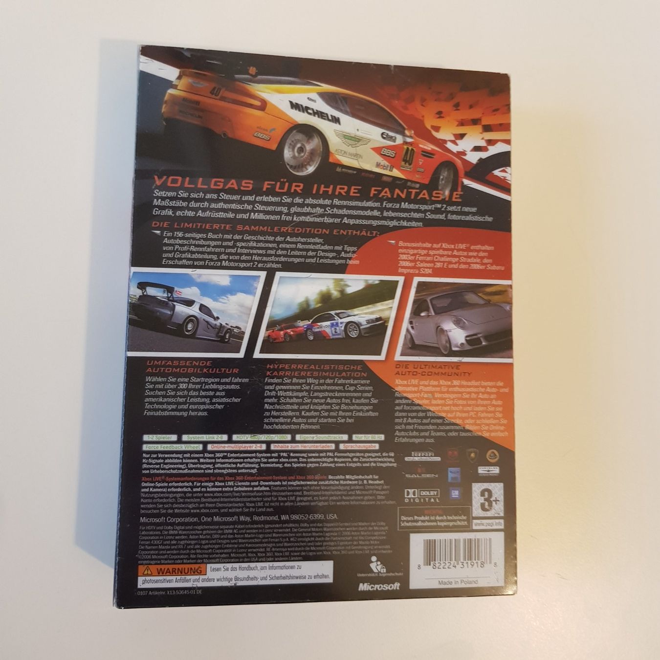 Microsoft Giochi: Forza Motorsport 2 /Xbox 360 – Usato da Münchenstein venduto da 2DGames 2