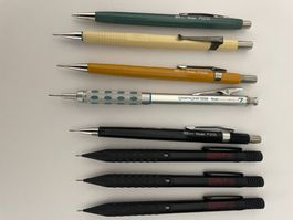 PENTEL DRUCKBLEISTIFTE: 8 STÜCKE
