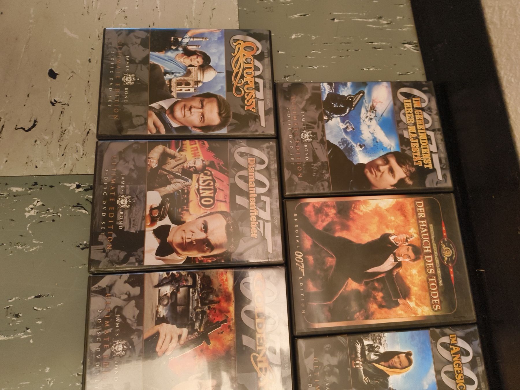 Alle DVDs: Lot 9 James Bond DVD – Gebraucht aus stettlen von VintageBern_ch 1