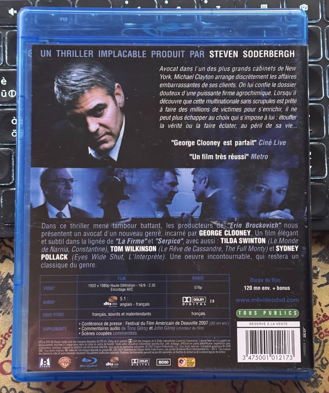 Alle DVDs: Blu-ray Michael Clayton (2007) – Gebraucht aus Semsales von __Florian__ 2