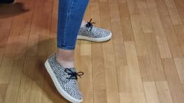 Stylische Damen Maruti Sneakers Gr. 39.5- schwarz weiss