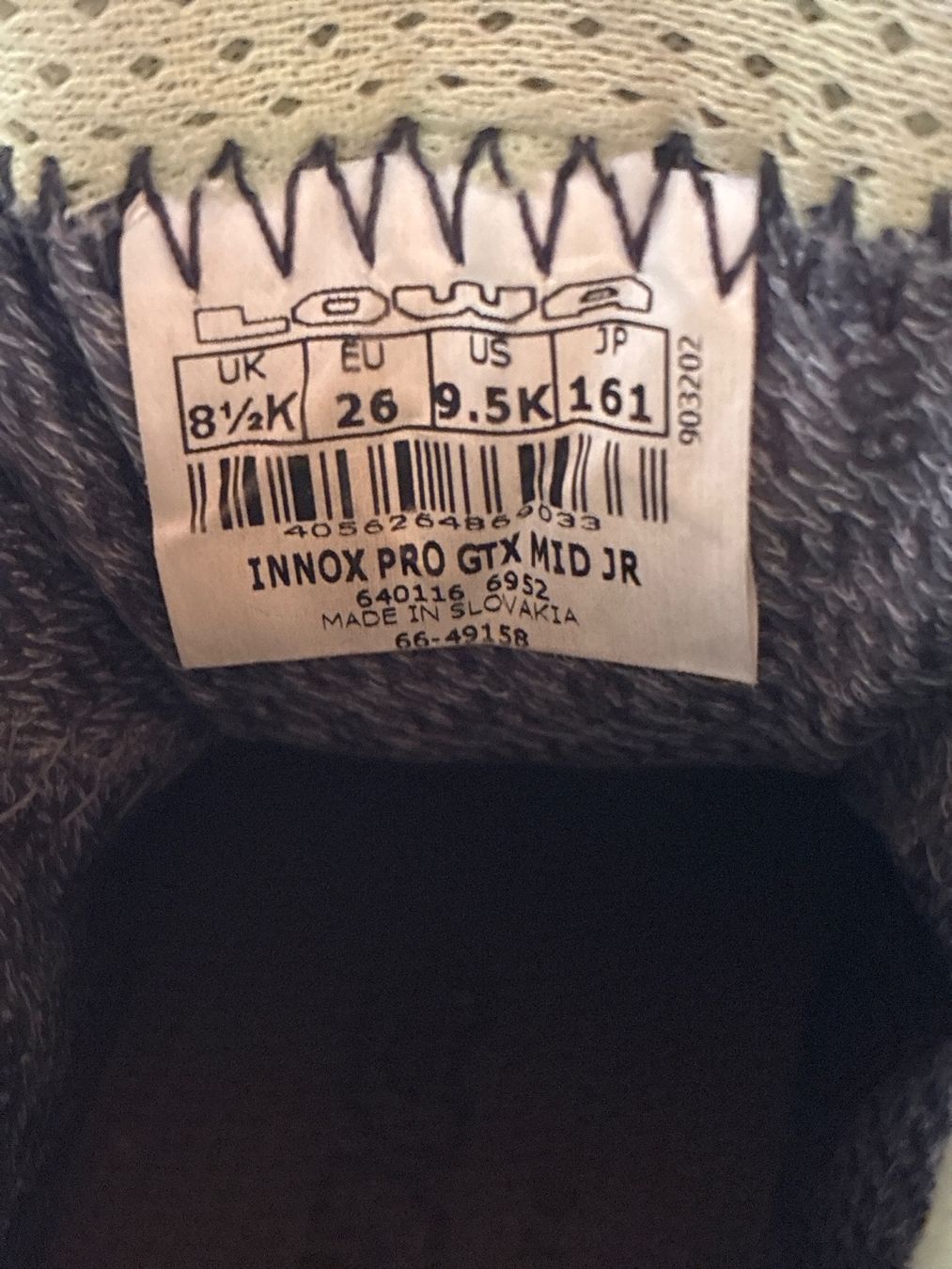 Lowa Scarpe per ragazzi: Lowa Wanderschuhe türkis Grösse 26 – Usato da Eggenwil venduto da mic_b5l2 6