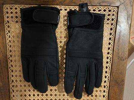 Motorradhandschuhe S-LINE Leder (Grösse M/9)