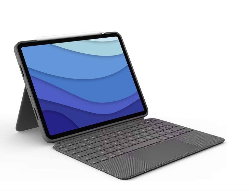 Logitech Combo Touch für iPad Pro 11“, Tastatur Case NEU (Neu (gemäss ...