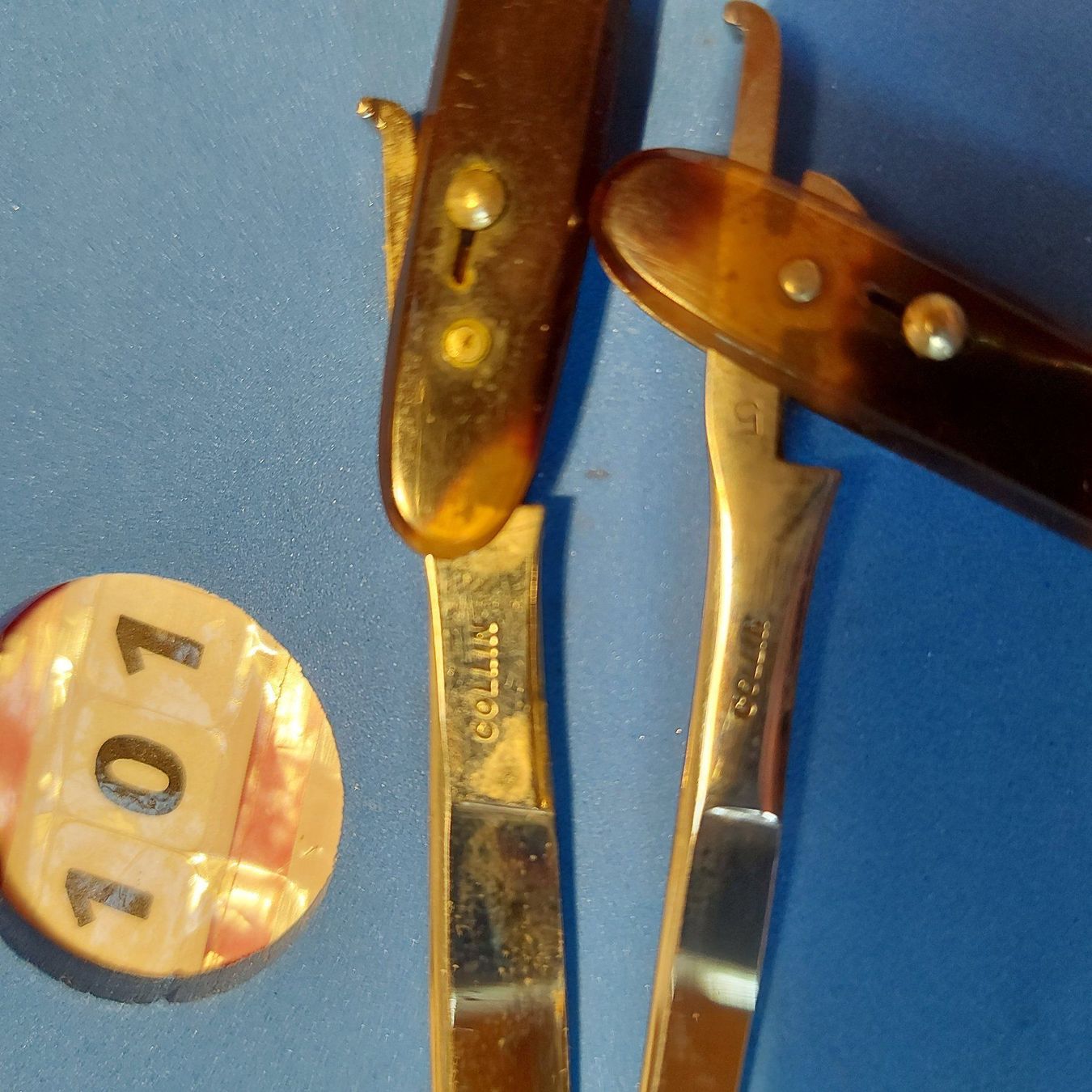 Posate: 2 Chirurgenmesser Nr. 101 – Usato da Opfikon venduto da Seevogt47 2