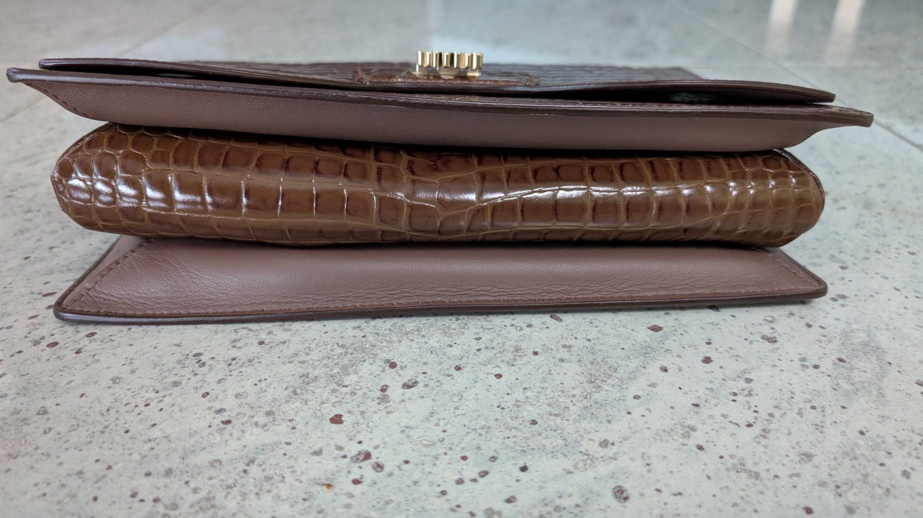 Max Mara Borse da donna: Max Mara Tasche (braun/gold) – Nuovo (secondo la descrizione) da Rüfenacht BE venduto da mla_jmf8 2