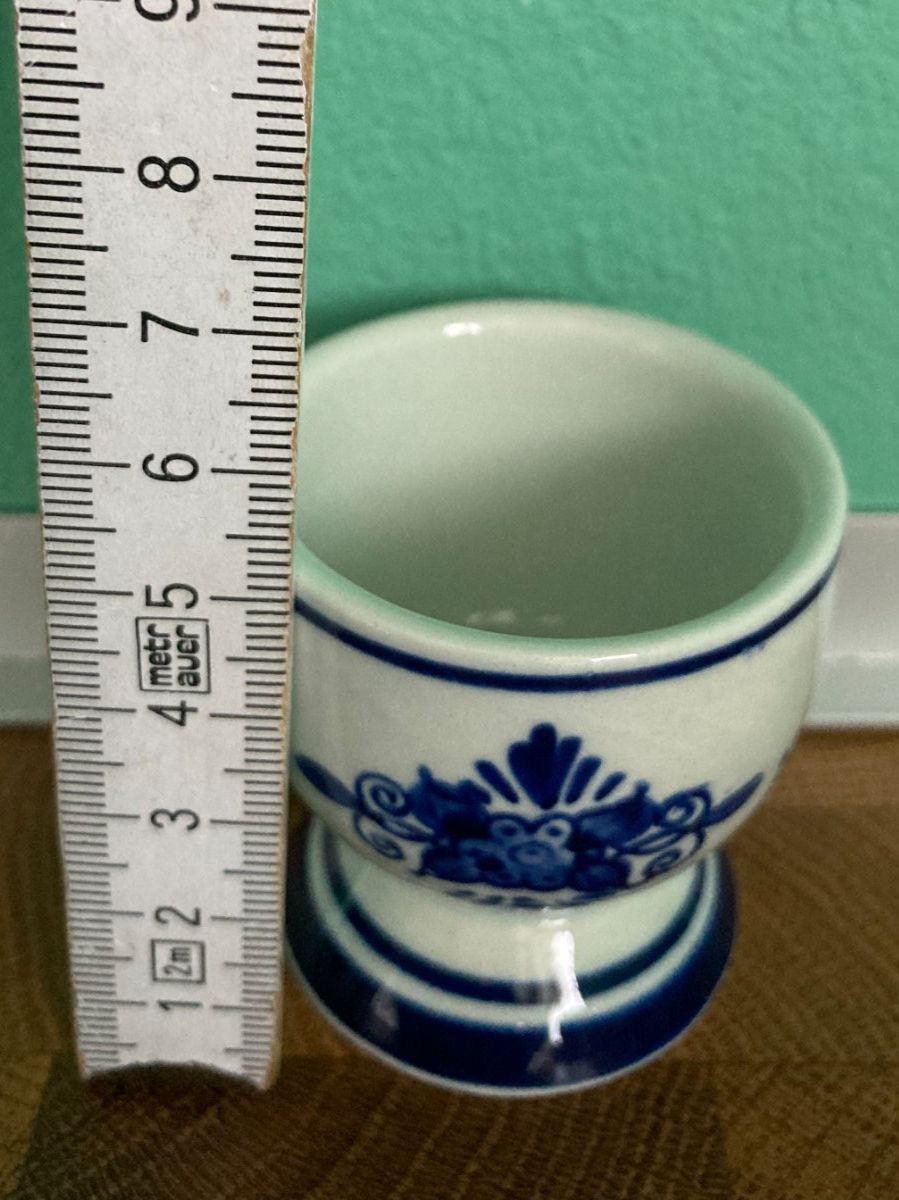 Sonstiges Geschirr: Eierbecher  Handpainted Delft – Gebraucht aus Subingen von ArtBead 5