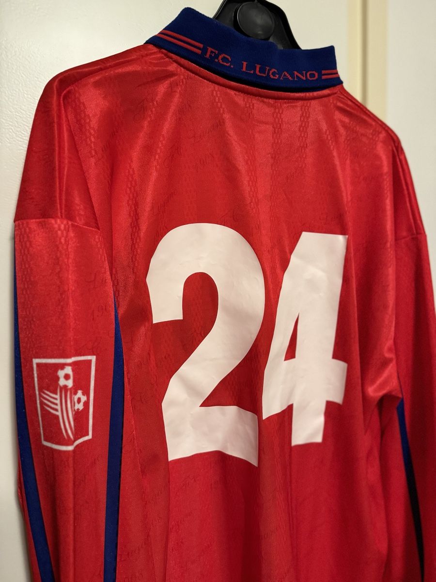Leibchen & Hosen: FC LUGANO - vintage match worn Dario Rota – Gebraucht aus Lugano von Trapp2828 2