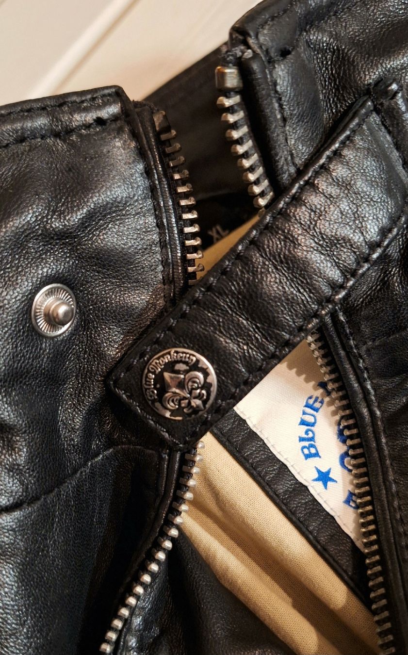 Jacken: ☆ Blue Monkey Lederjacke mit Sternen ☆ – Gebraucht aus Wädenswil von SWISSWW 8