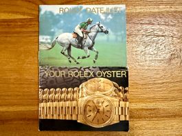 ROLEX Datejust -Set Original Booklets, English&Chinese, 90’s