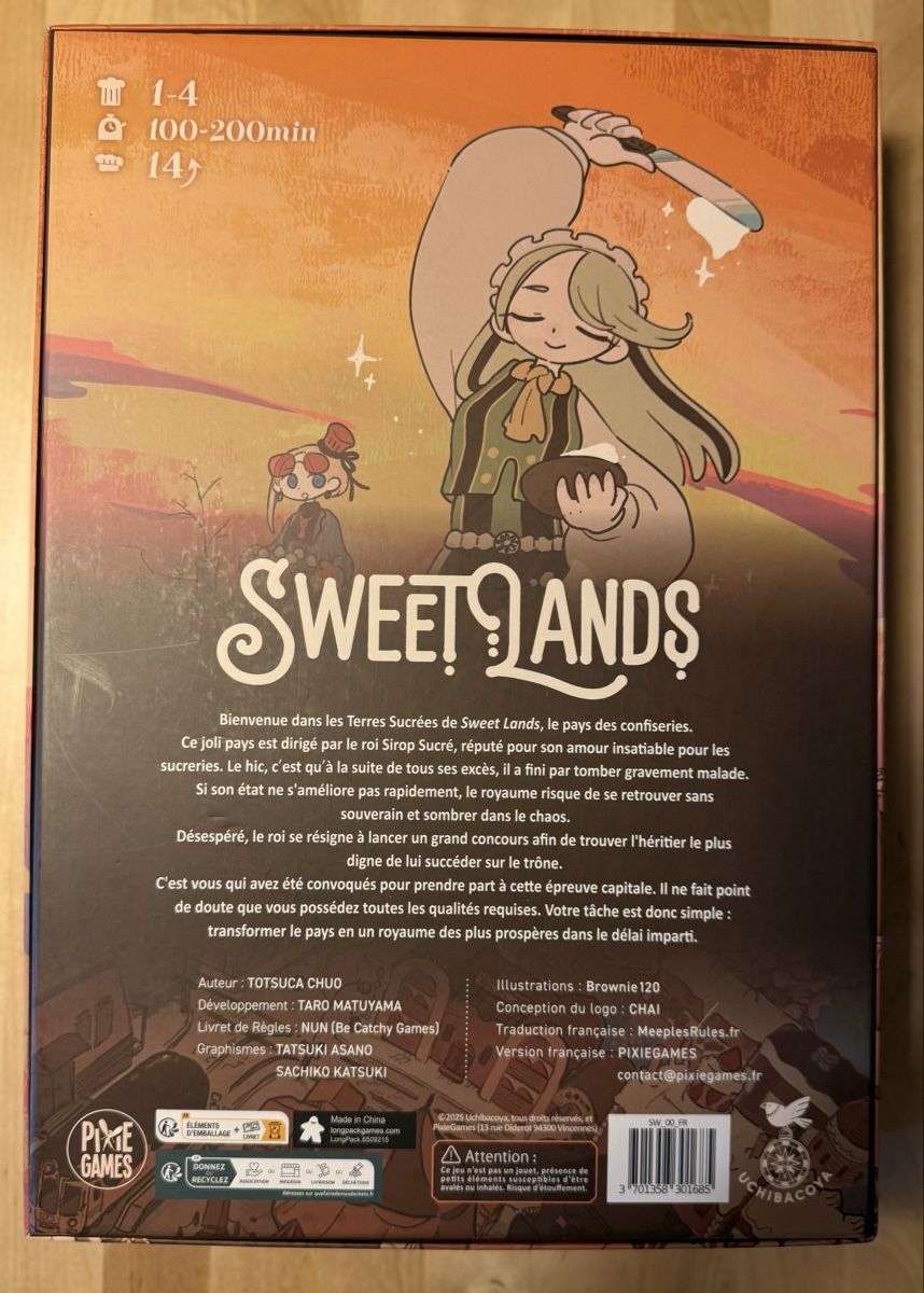 Spiele: Sweet lands deluxe + inserts – Neu (gemäss Beschreibung) aus Meinier von fabdab 2