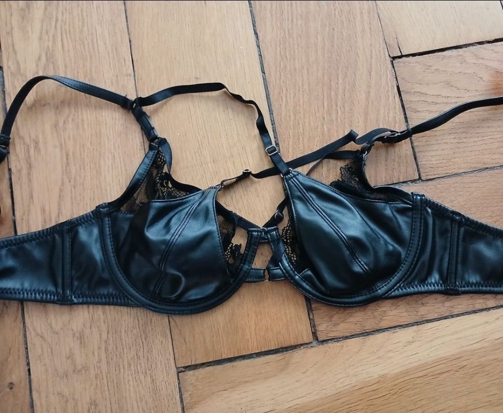 Hunkemöller Altra biancheria intima: Hunkemoeller, Leder BH, Gr. 80B – Usato da Bern venduto da christiane_pr 2