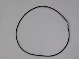 Kautschuk Halsband Länge 80cm, Durchmesser 2mm.