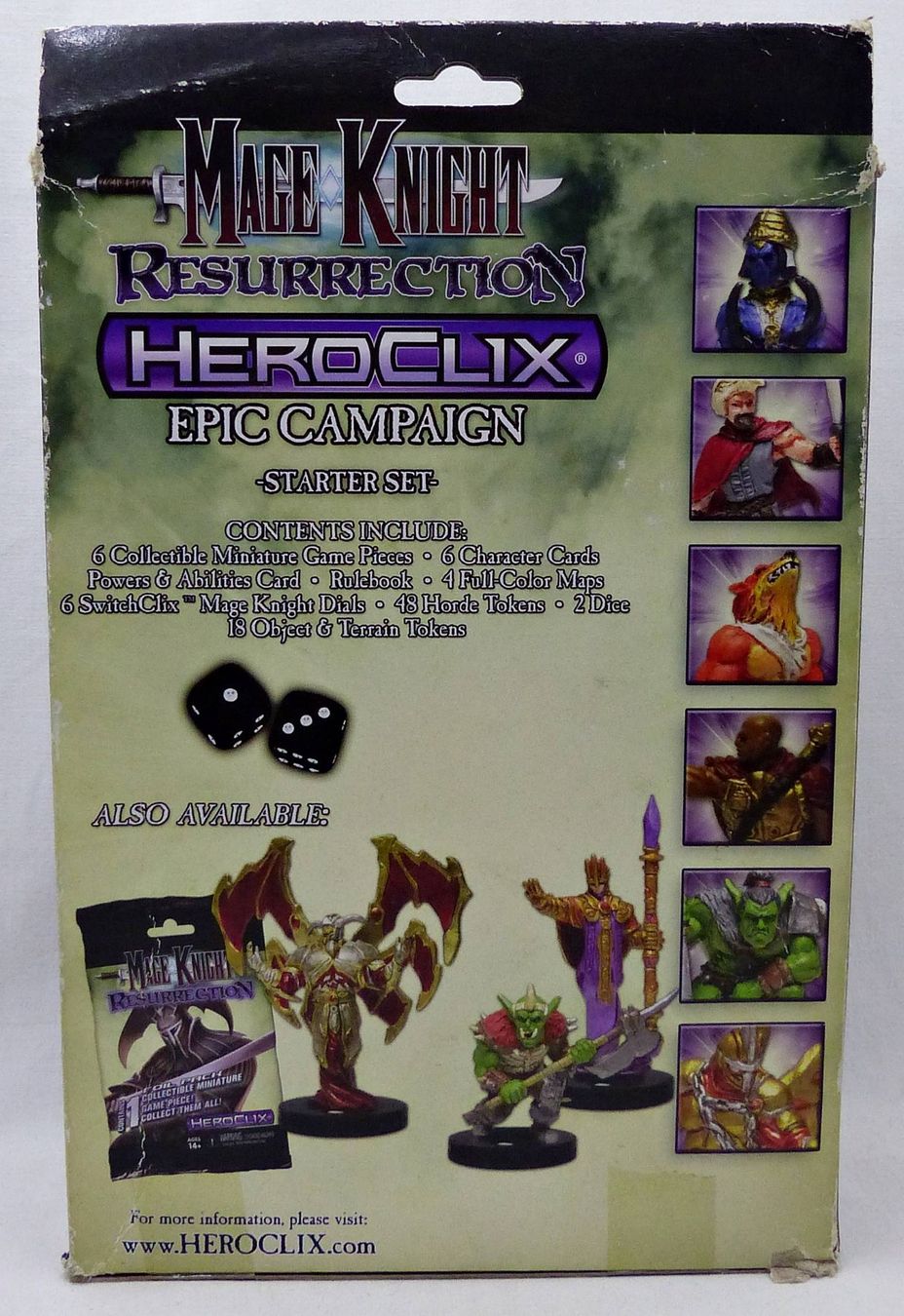 Giochi: MACE KNIGHT RESURRECTION EPIC FANTASY MINIATURE STARTER SET – Nuovo e nell'imballaggio originale da Lugano venduto da YouWantUS 2