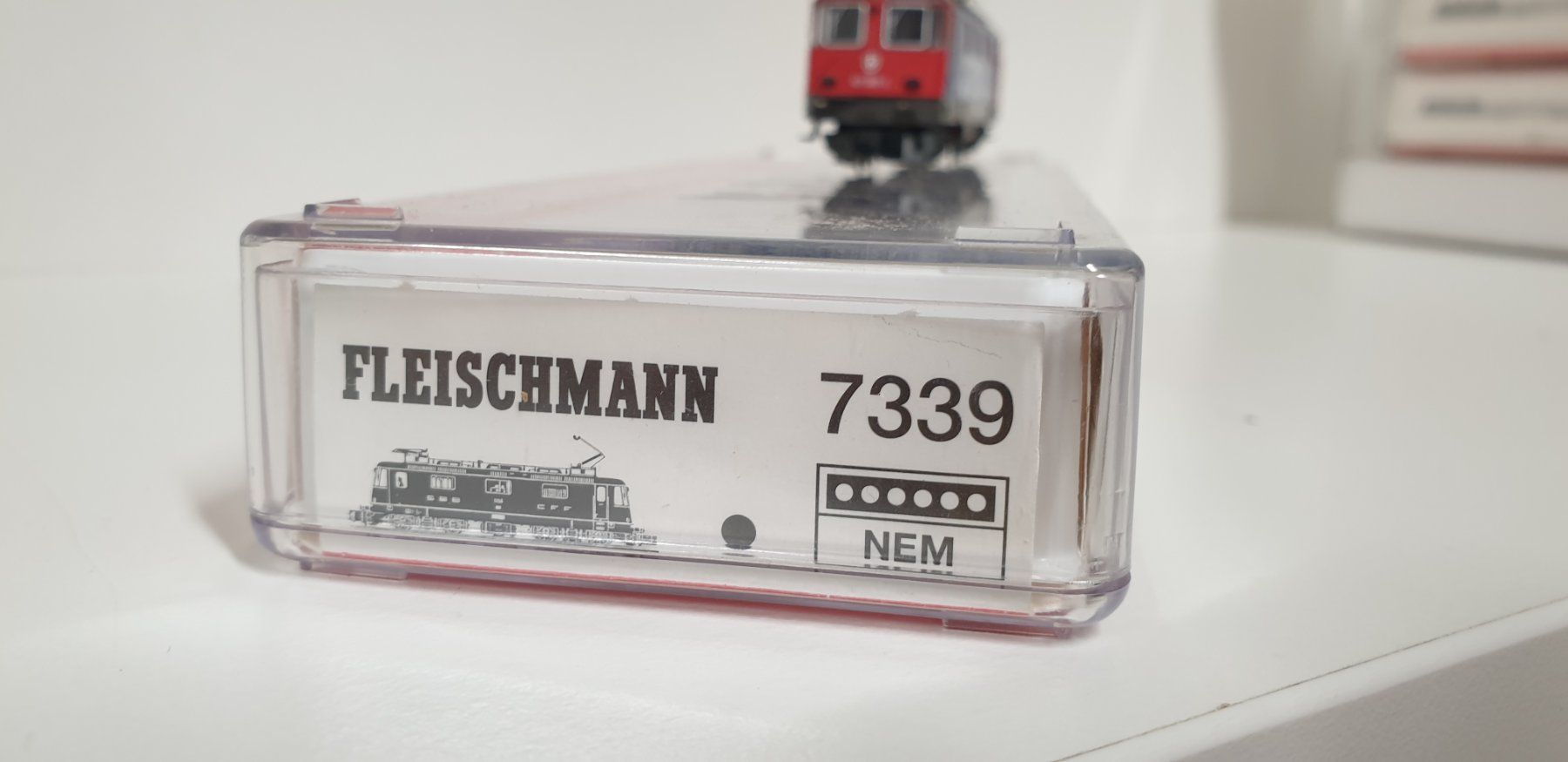 Fleischmann Modelleisenbahnen: Fleischmann Spur N  SBB Re421 Carco  7339 – Gebraucht aus Neuenhof von ludovicco 6