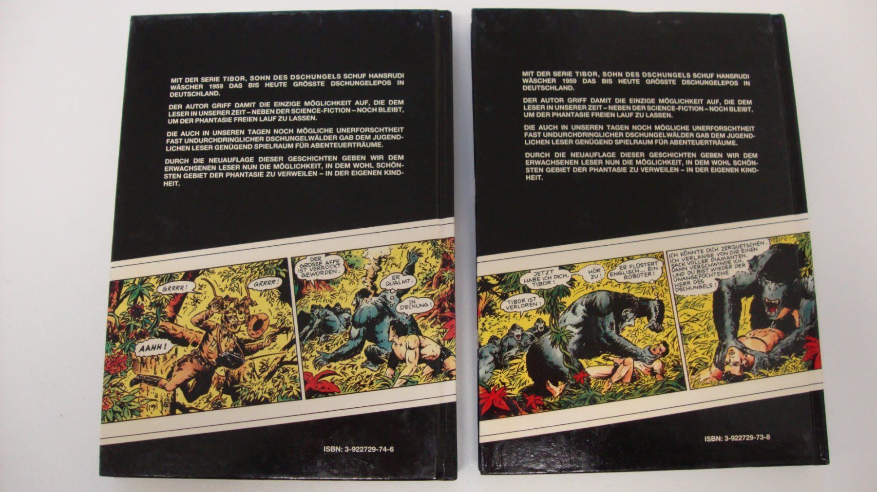 Fumetti: Vier Stück TIBOR Comic- Sammelbände – Usato da Zürich venduto da adamhasler 3