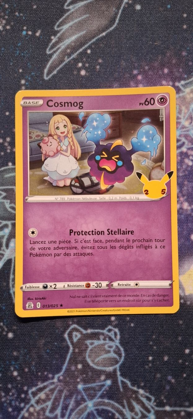 Pokémon Sammelbilder & Trading cards: Cosmog Célébration 25th Stamp - 013/025 FR – Gebraucht aus Petit-Lancy von Kara_TCG 1
