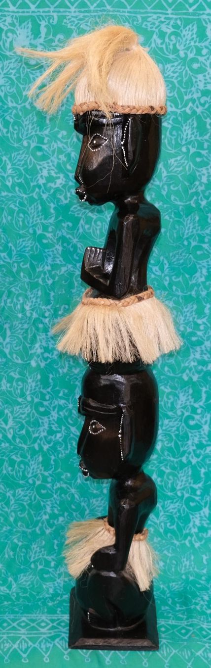 Figuren: Grosse Ethno Holz Statue Figur XXL 1 Meter – Gebraucht aus Zürich von Masala-Oase 2