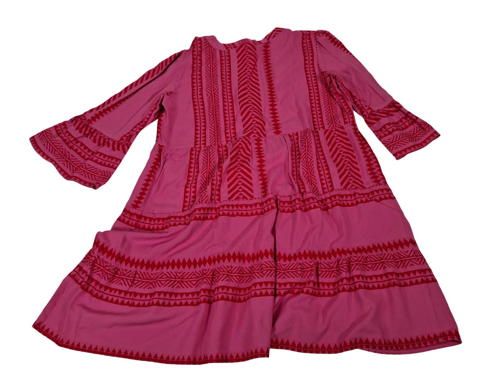 Vestiti: RAINBOW Leichtes Kleid rot-pink Gr. 42 – Usato da Wil SG venduto da Restwert_Wil 4