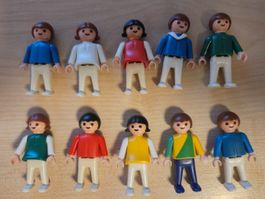 Playmobil Set mit 10 Stück, Kinder