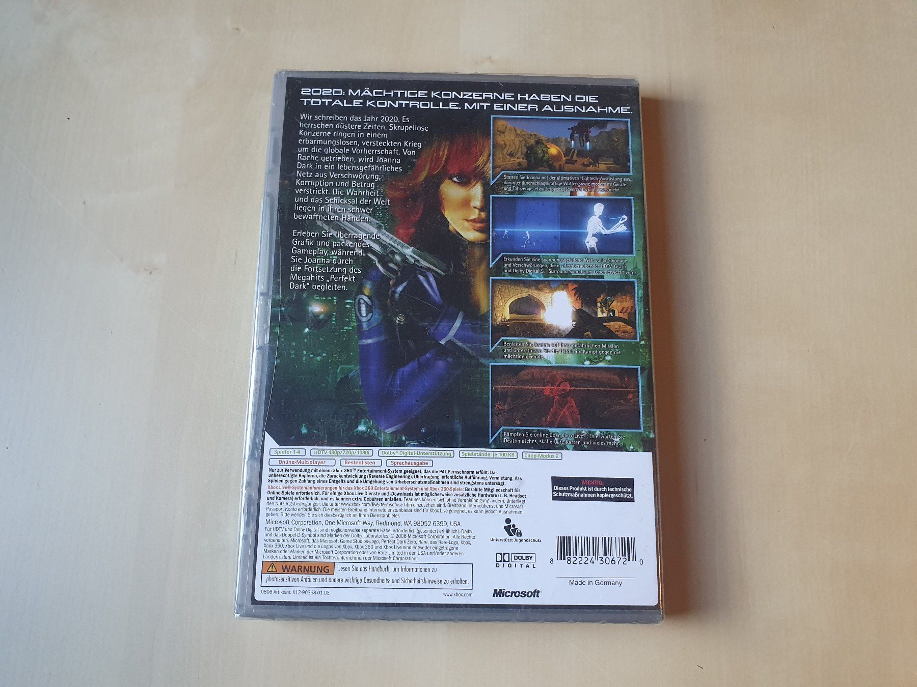 Microsoft Spiele: Perfect Dark Zero neu und ovp – Neu und originalverpackt aus Stansstad von collectorsshop 1
