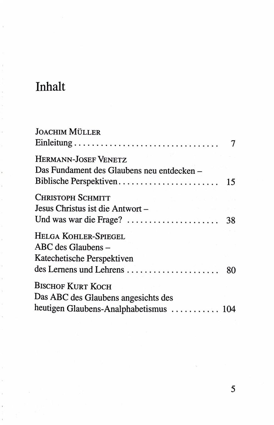 Libri: Das ABC des Glaubens – Nuovo (secondo la descrizione) da Sarnen venduto da Livres 3