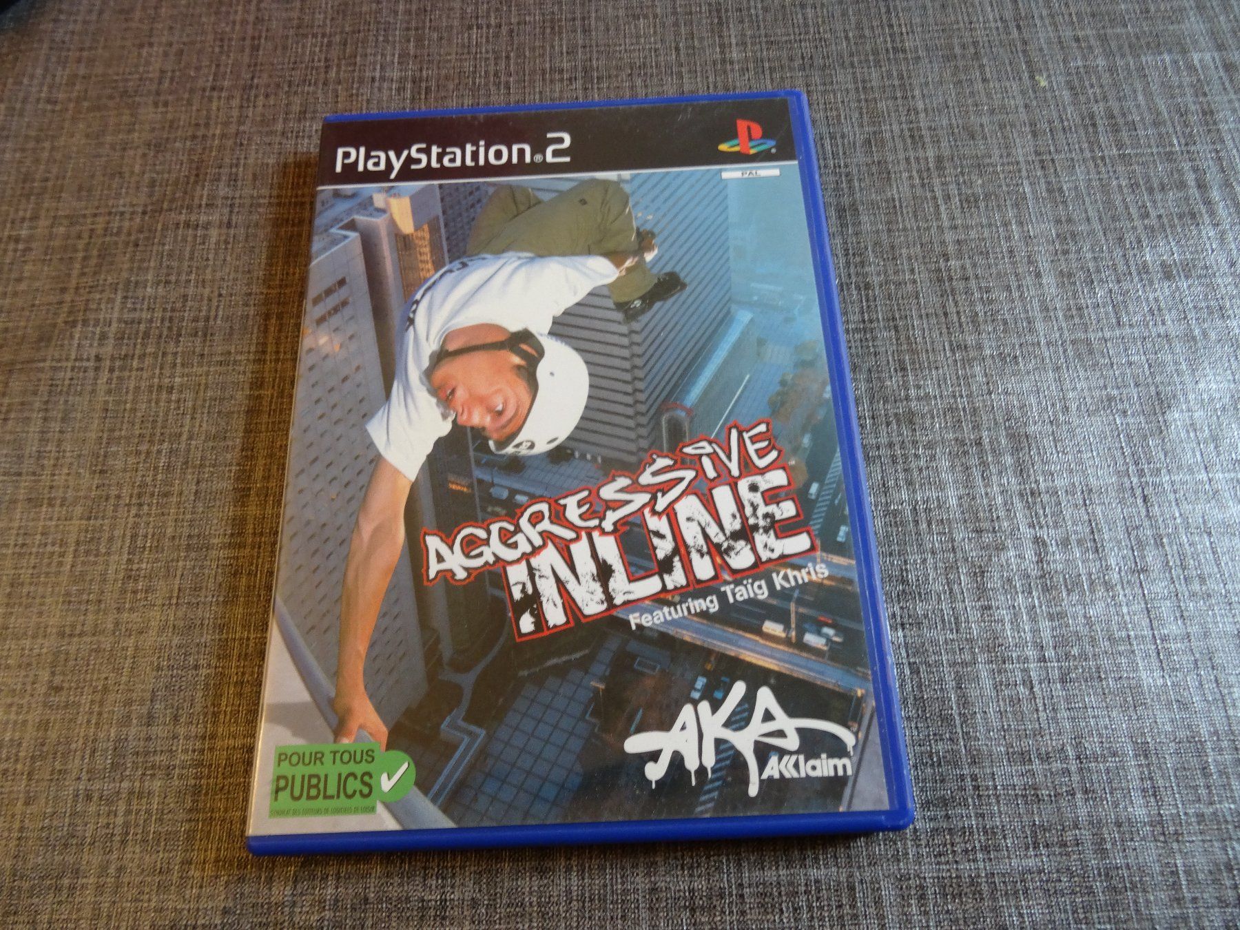 Jeux: Aggressive Inline PS2 – D'occasion à Olten par Disc-Ausverkauf
