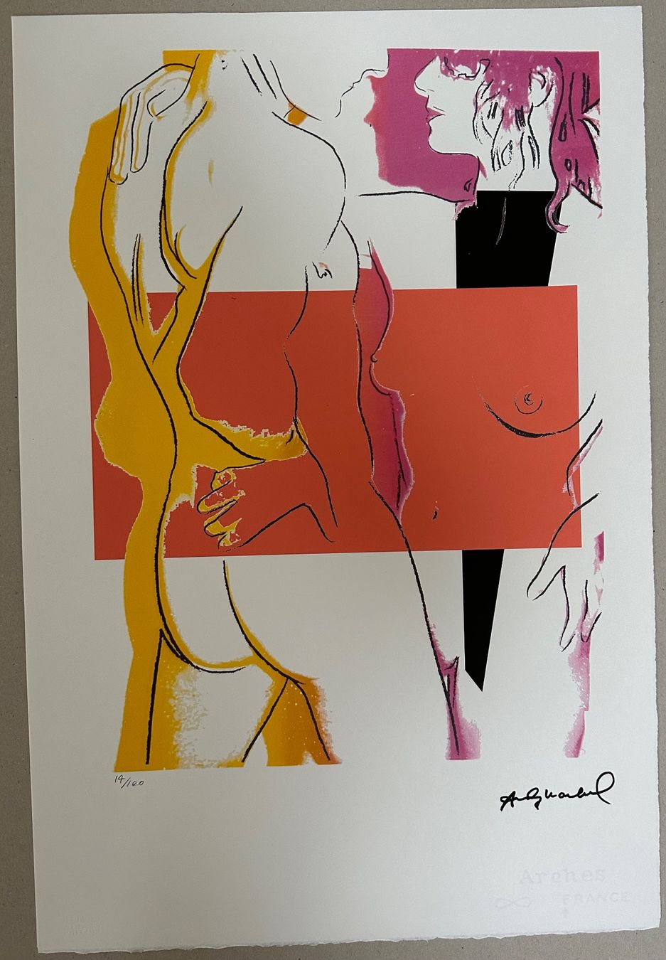 Poster & Bilder: Warhol: Untitled, POP Art 14/100 – Neu (gemäss Beschreibung) aus Meilen von Smgdesign