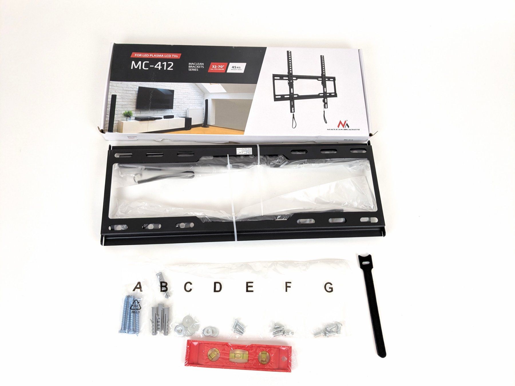 Supporti a parete: MACLEAN MC-412 TV Wandhalterung, Universal – Nuovo (secondo la descrizione) da Thun venduto da Restwert_Thun 2