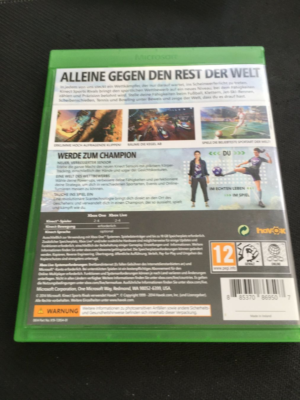 Microsoft Giochi: Kinect Rivals - Xbox One – Usato da St.Gallen venduto da MedienJoe 2