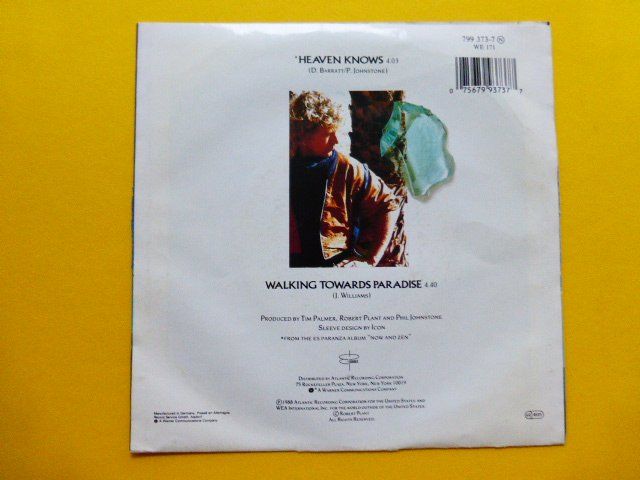 Dischi in vinile: Robert Plant – Heaven Knows – Usato da Zürich venduto da Swiss62 1