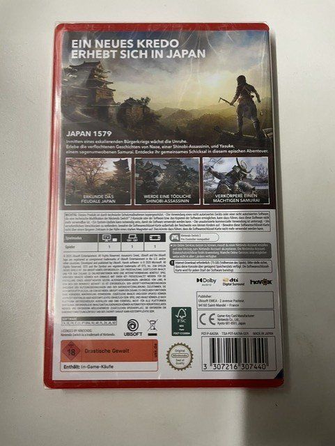 Nintendo Giochi: Assassins Creed, Shadows - Nintendo Switch 2 – Nuovo e nell'imballaggio originale da Laufen venduto da Abtibus 1