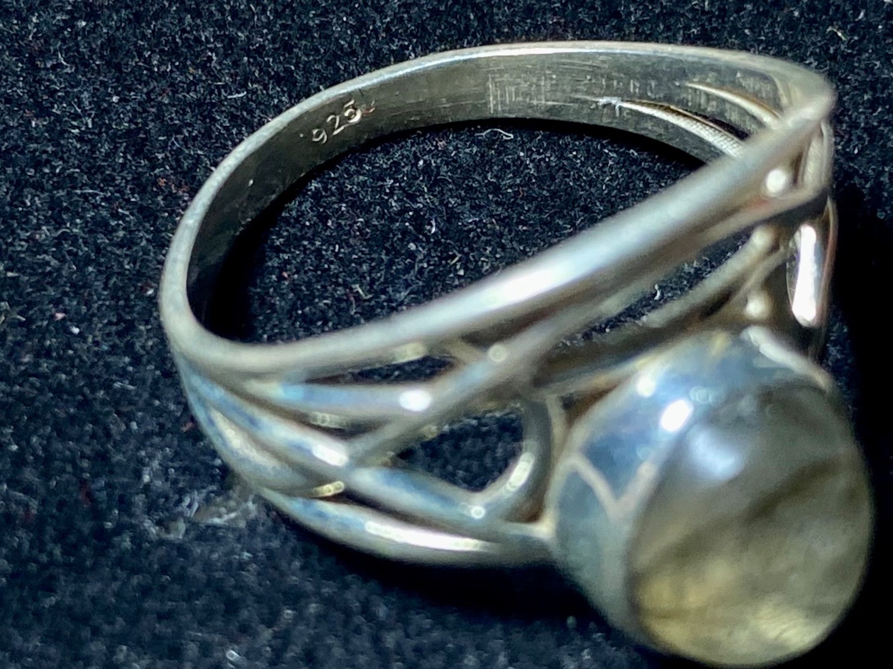 Ringe: boho style 925 Silber Ring mit natürlichem Labradorit – Neu und originalverpackt aus Laax von Kiki_Kingdom3 7