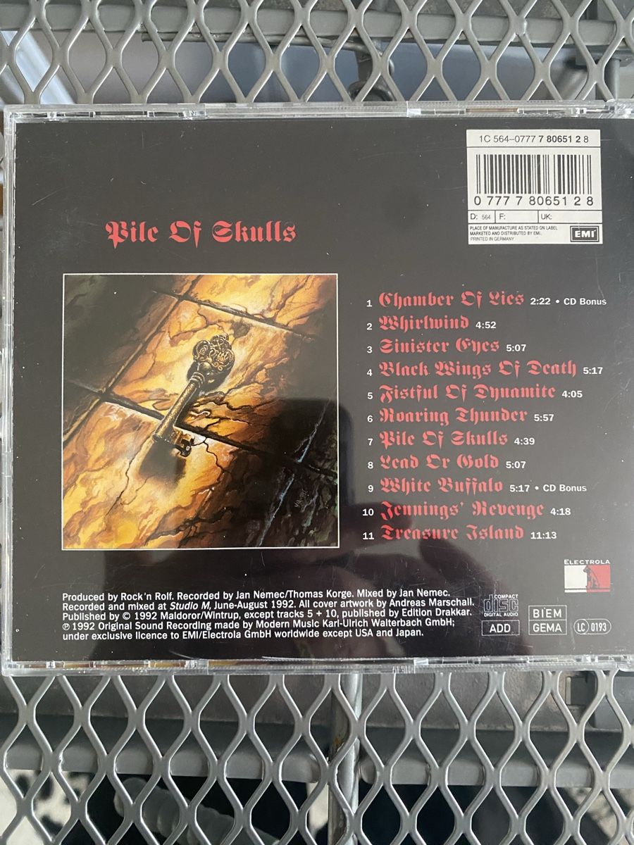 CDs: Running Wild - Bide Of Skulls – Gebraucht aus Thayngen von doncorvetto 1