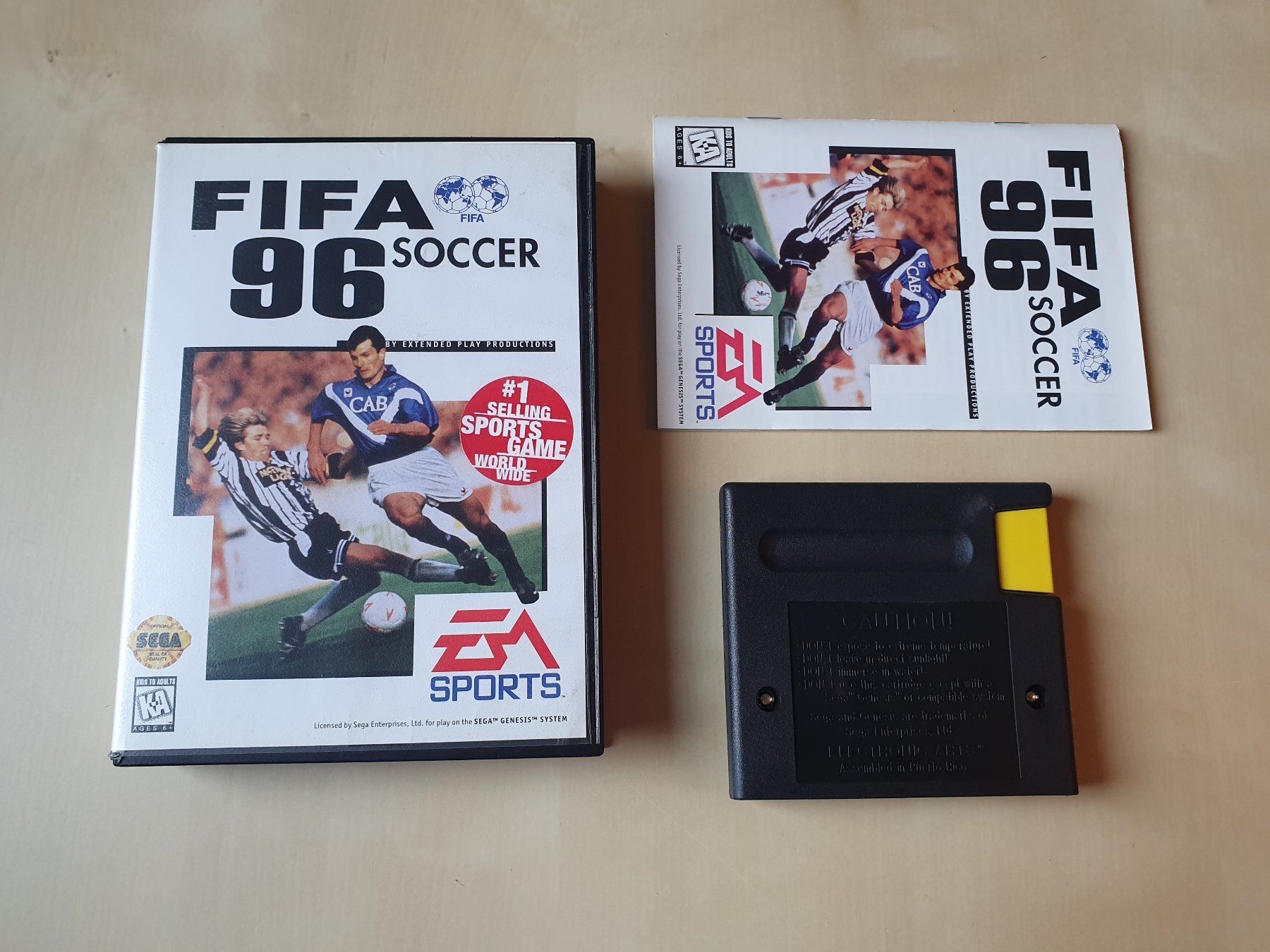 Sega Giochi: FIFA Soccer 96 Genesis – Usato da Stansstad venduto da collectorsshop 3